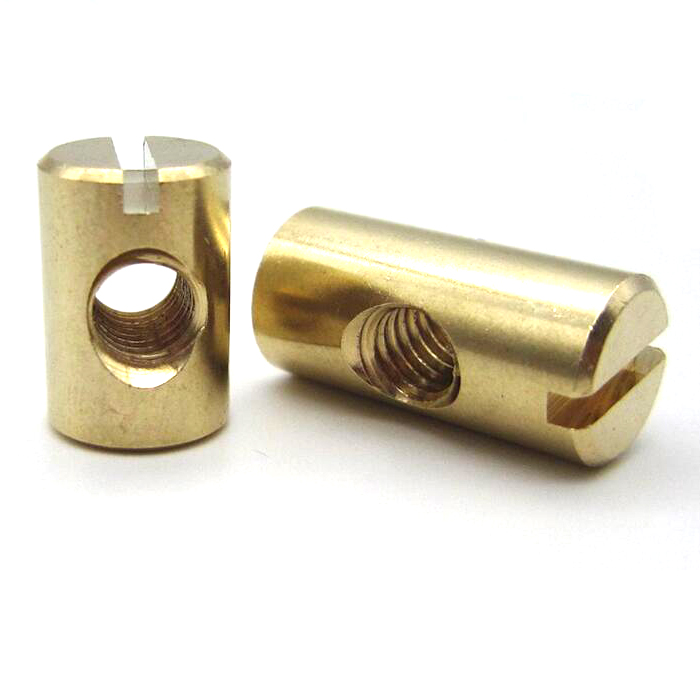 ທອງເຫລືອງ CNC Machining Barrel Nut