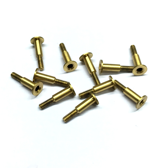 ທອງເຫລືອງ CNC Machining Screw ທອງເຫລືອງ