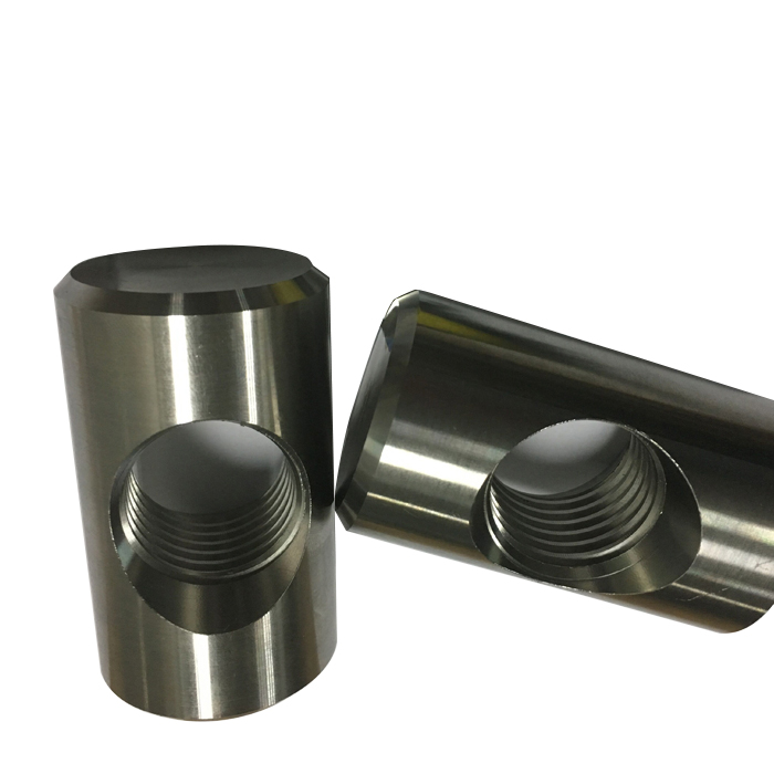 ສະແຕນເລດ CNC Machining Cross Dowel Nut